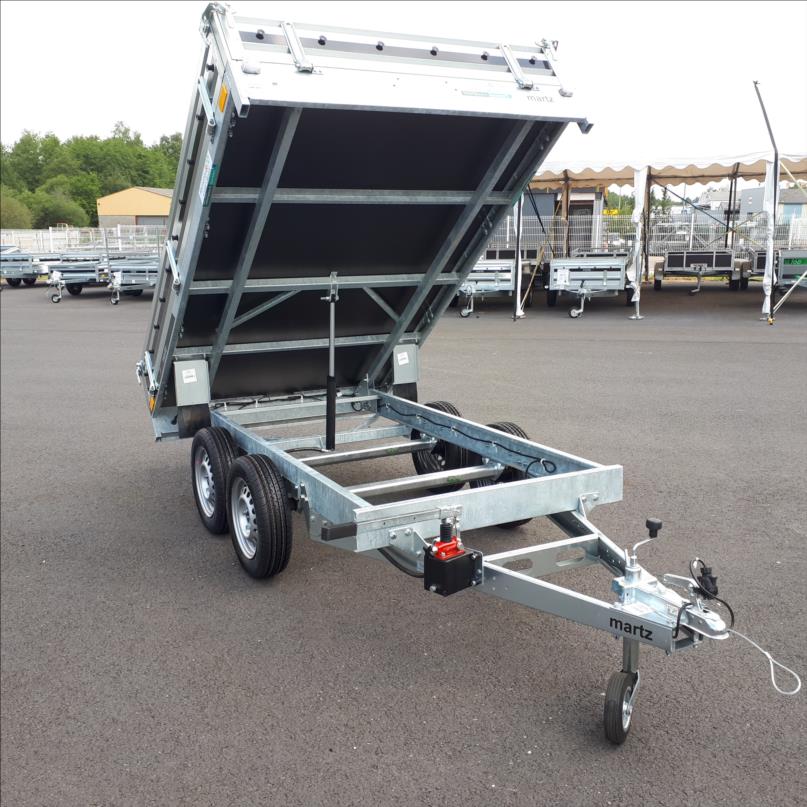 Volquete Kipper 250/2 NF, 2,54 m × 1,53 m, doble eje, PTAC de 500 a 750 kg. - Imagen 4