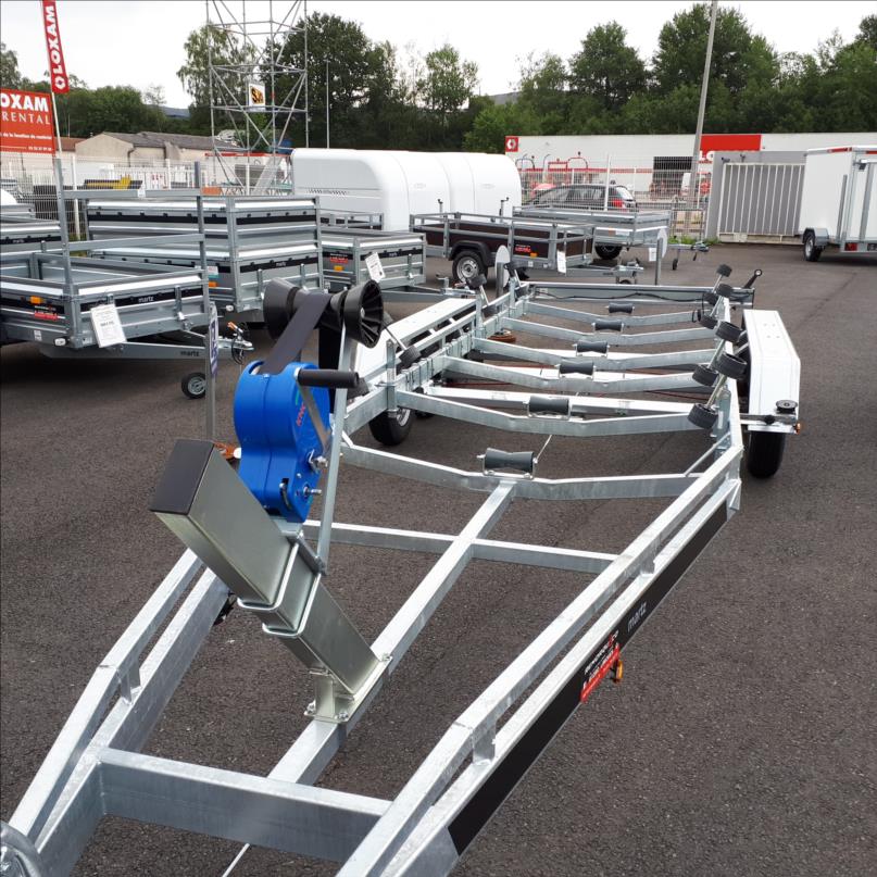 Remolque portabarcos triple eje YACHT 3500, con PTAC de 2500 a 3500 kg - Imagen 10