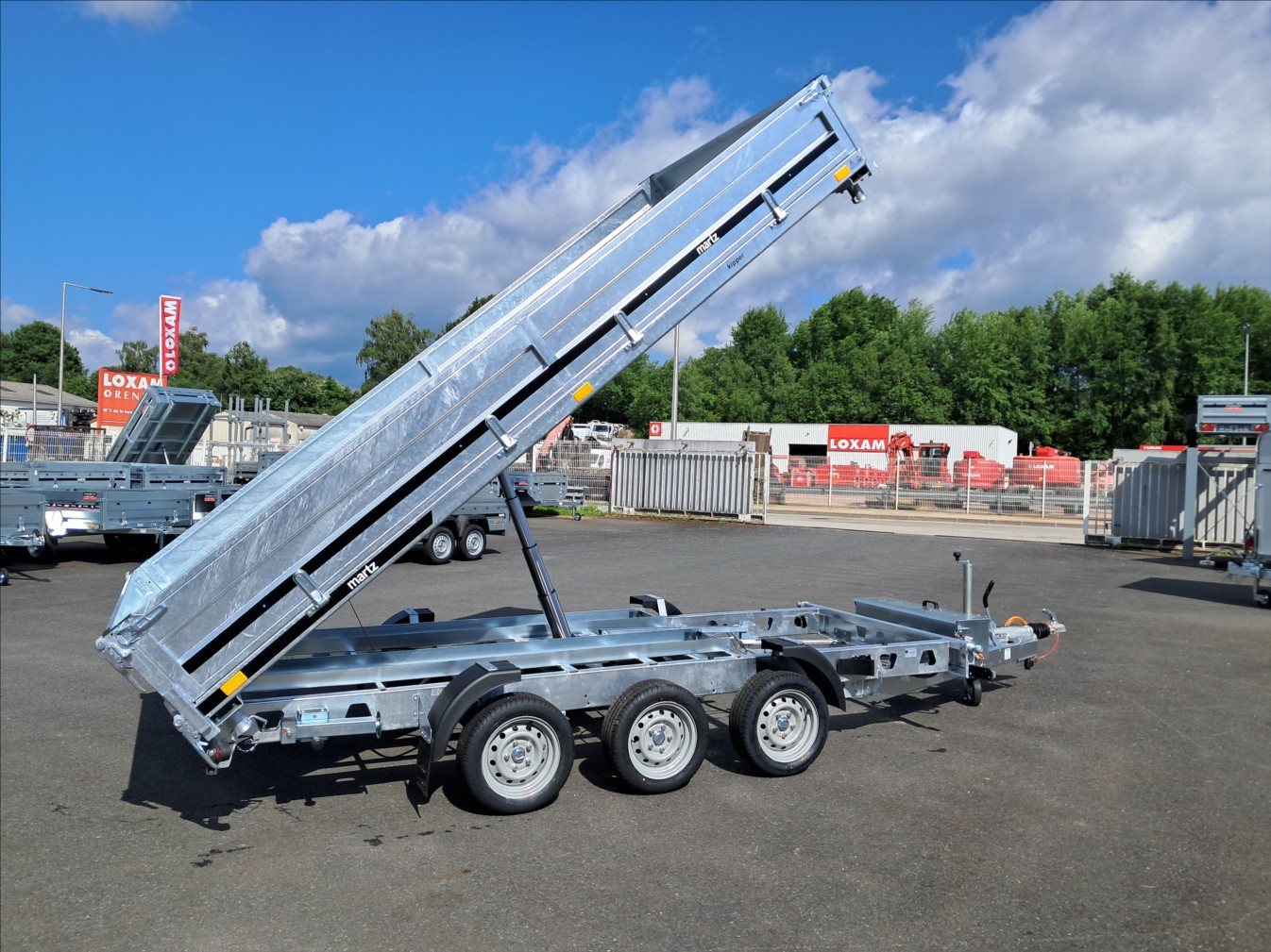 Volquete triángulo Kipper 400/3C, 4 m × 1,97 m, doble eje, PTAC de 2 200 a 3 500 kg. - Imagen 17