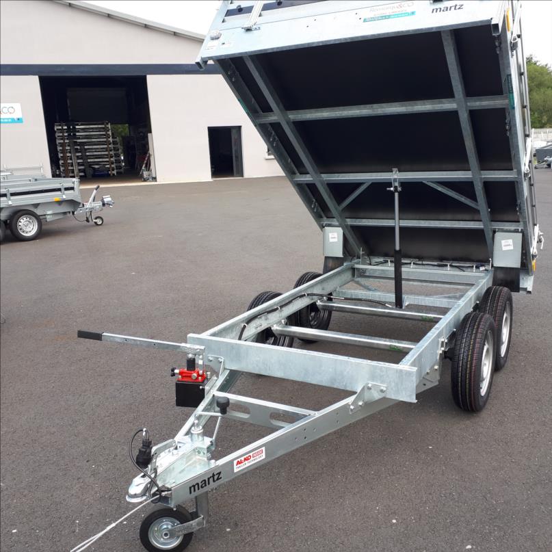 Volquete Kipper 250/2 NF, 2,54 m × 1,53 m, doble eje, PTAC de 500 a 750 kg. - Imagen 3