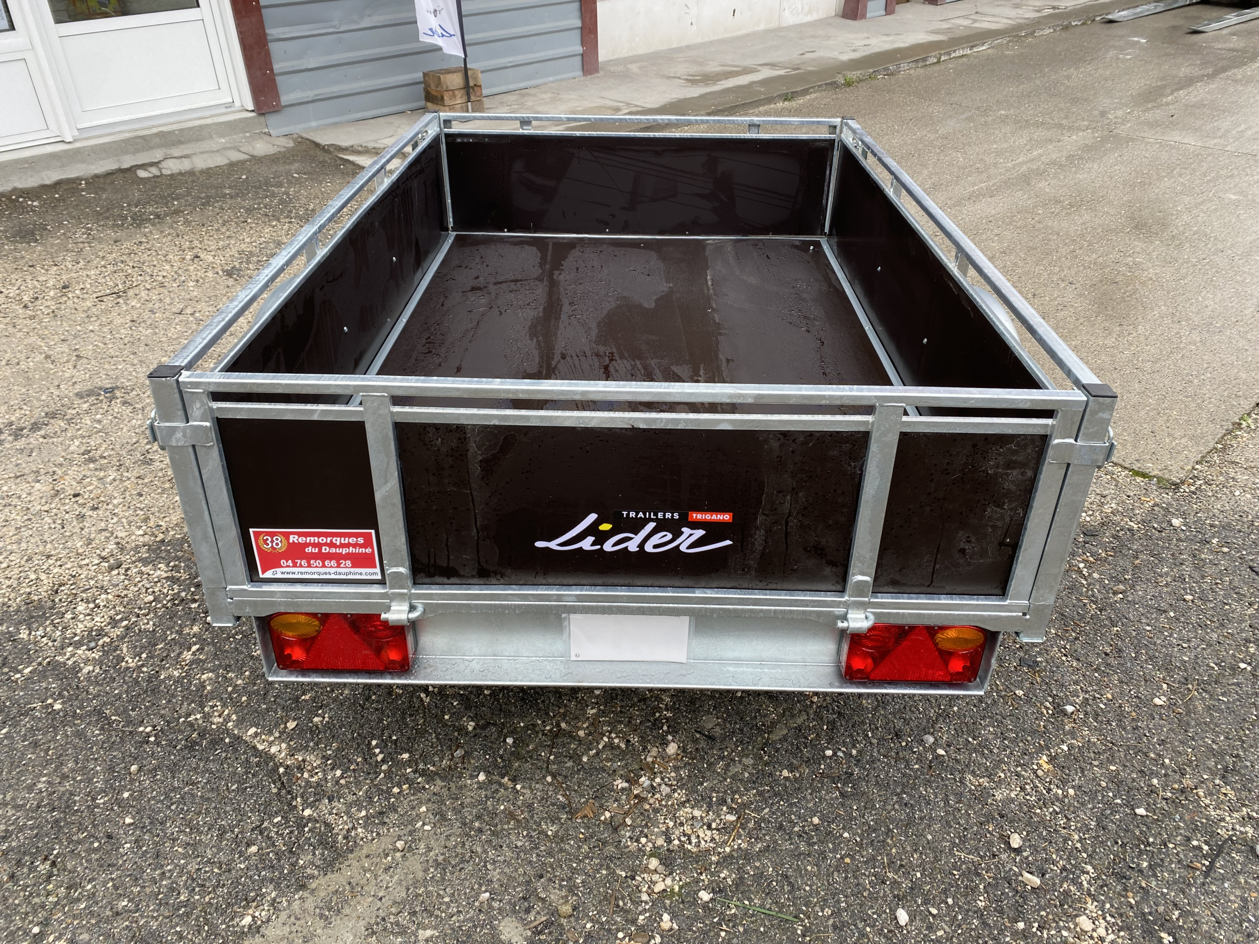 Remolque Líder Madera 45440 201 x 133 cm 500/750KG PTAC - Imagen 2