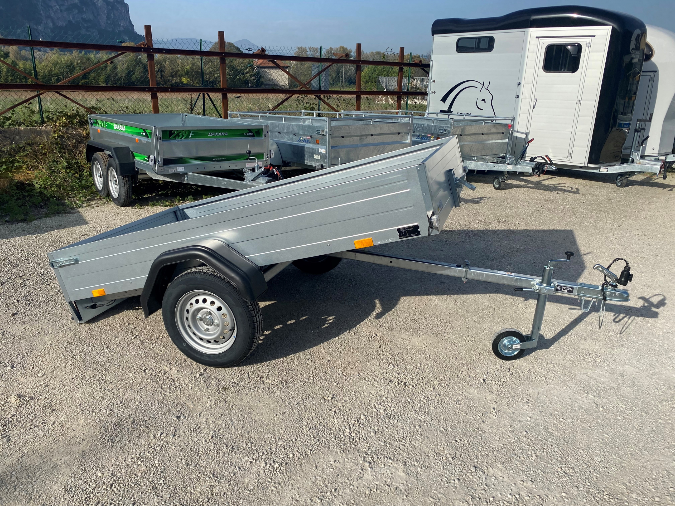 Remolque de equipaje SARIS KING 226 x 126 cm 500/750KG - Imagen 5