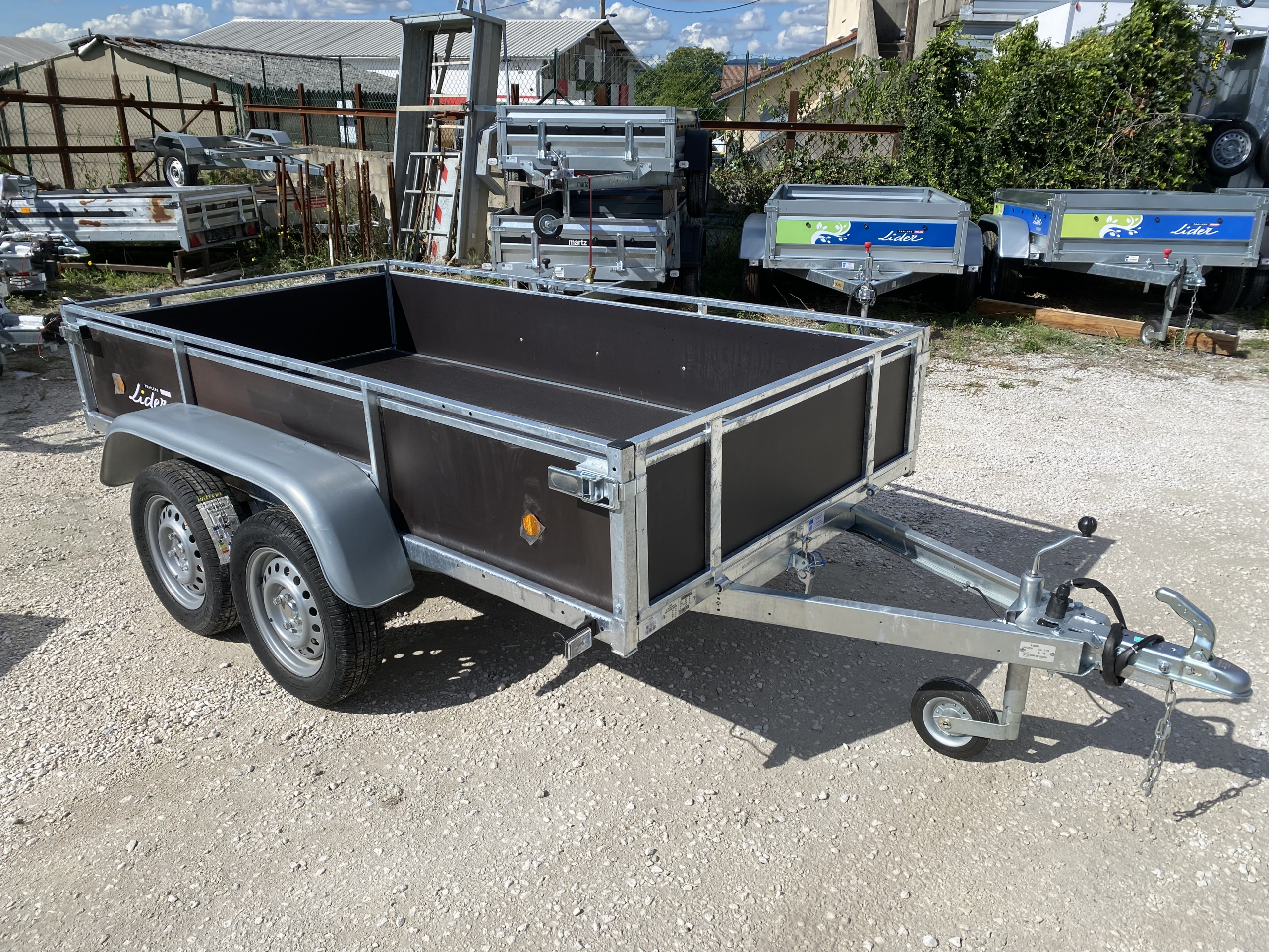 Remolque Lider madera 45450 – 251 x 133 cm – MMA 500/750 kg - Imagen 3