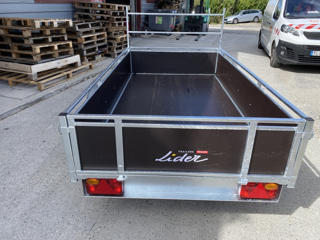 Remolque Líder Madera 45460 251 x 133 cm 500/750KG PTAC - Imagen 2
