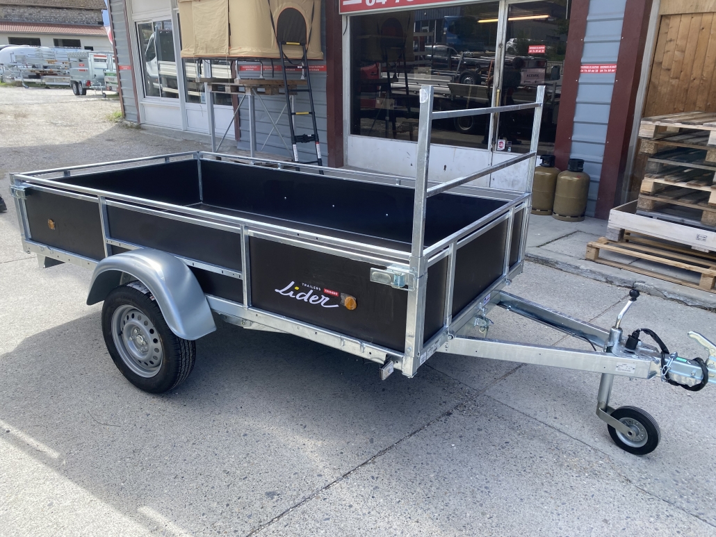 Remolque Líder Madera 45460 251 x 133 cm 500/750KG PTAC - Imagen 3