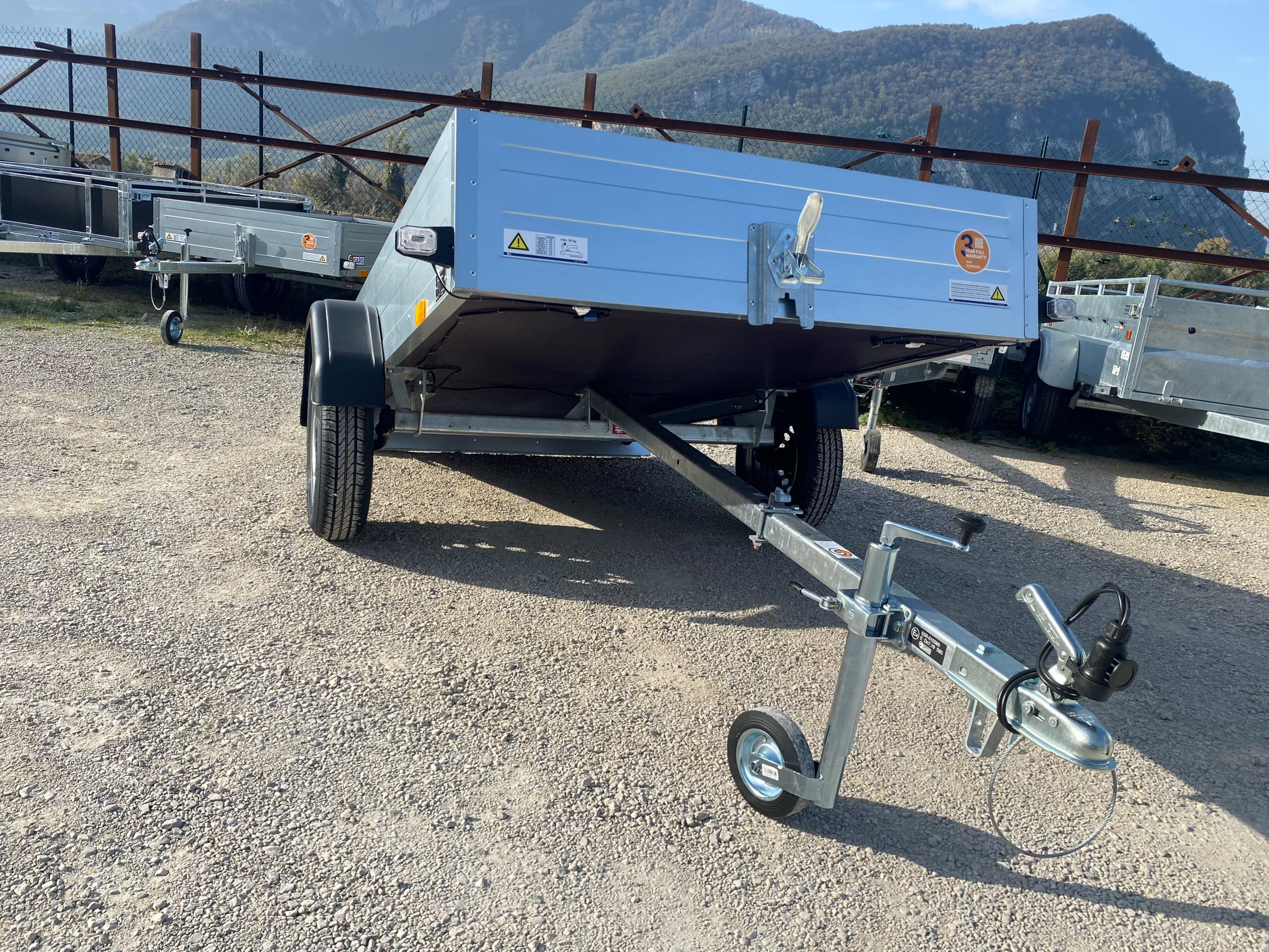 Remolque de equipaje SARIS KING 226 x 126 cm 500/750KG - Imagen 6