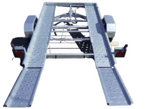 Remolque porta-coches Jalon Serie 18, PTAC 1.300 kg