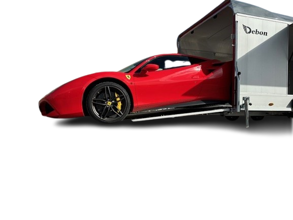 Furgón/carreta portacoches cerrado Debon C 2000
