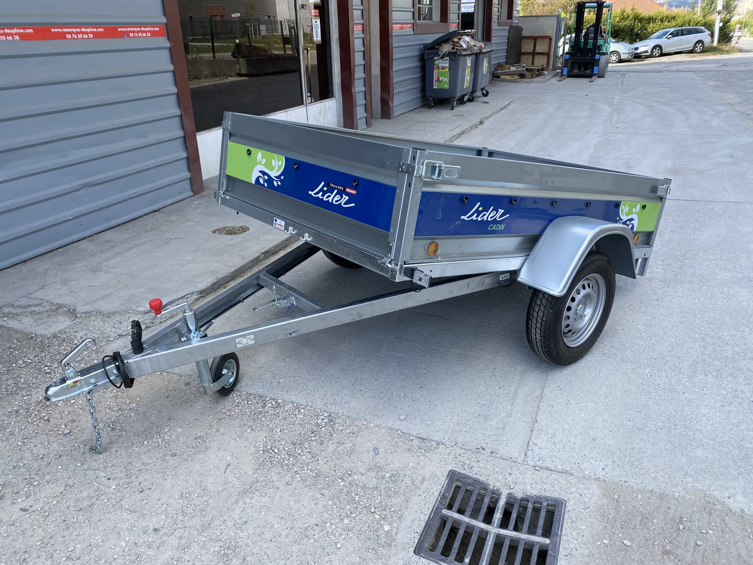 Remolque Líder Cádiz 205 x 132 cm 500/750KG - Imagen 3