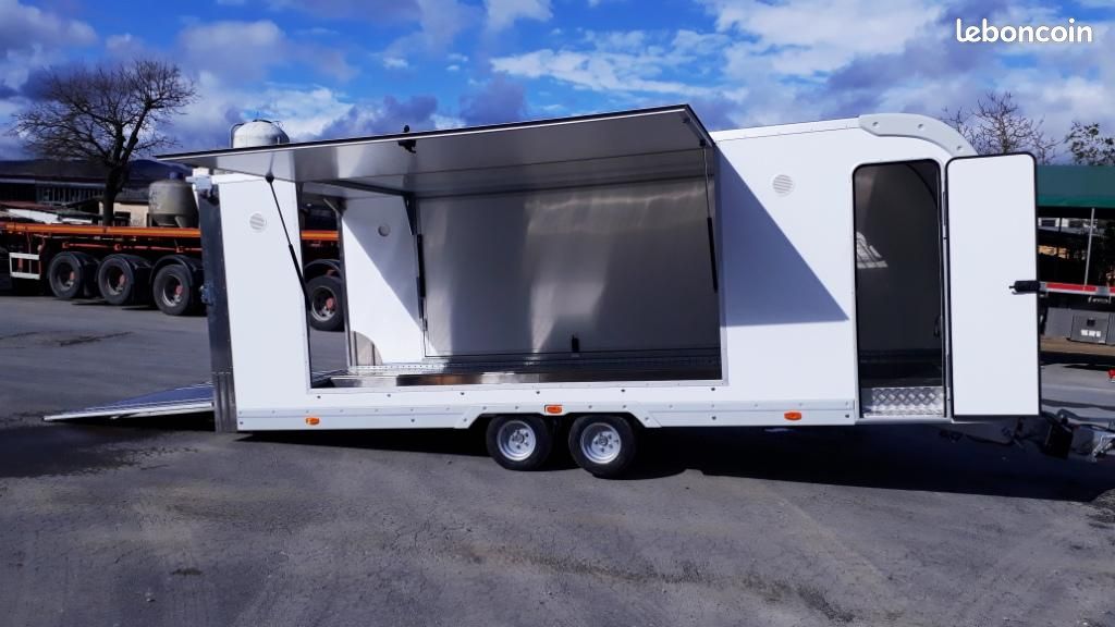 Remolque porta-coches cerrado Cresci PAF25L - Imagen 4