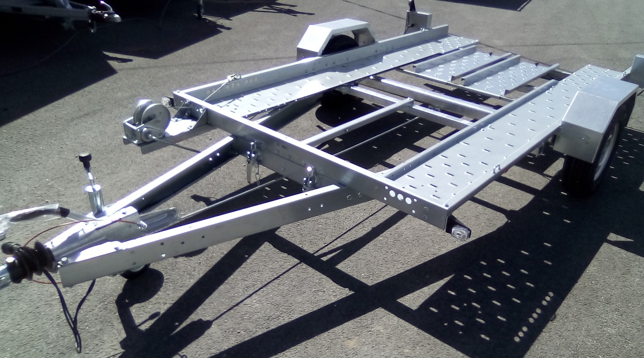 Remolque porta-coches Jalon Serie 18, PTAC 1.300 kg - Imagen 3