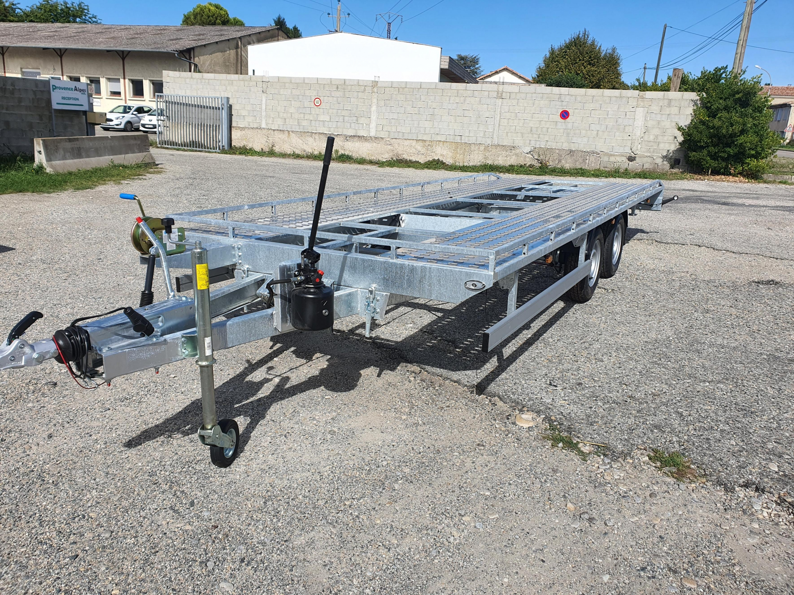 Remolque porta-coches Lenka hidráulico - Imagen 3