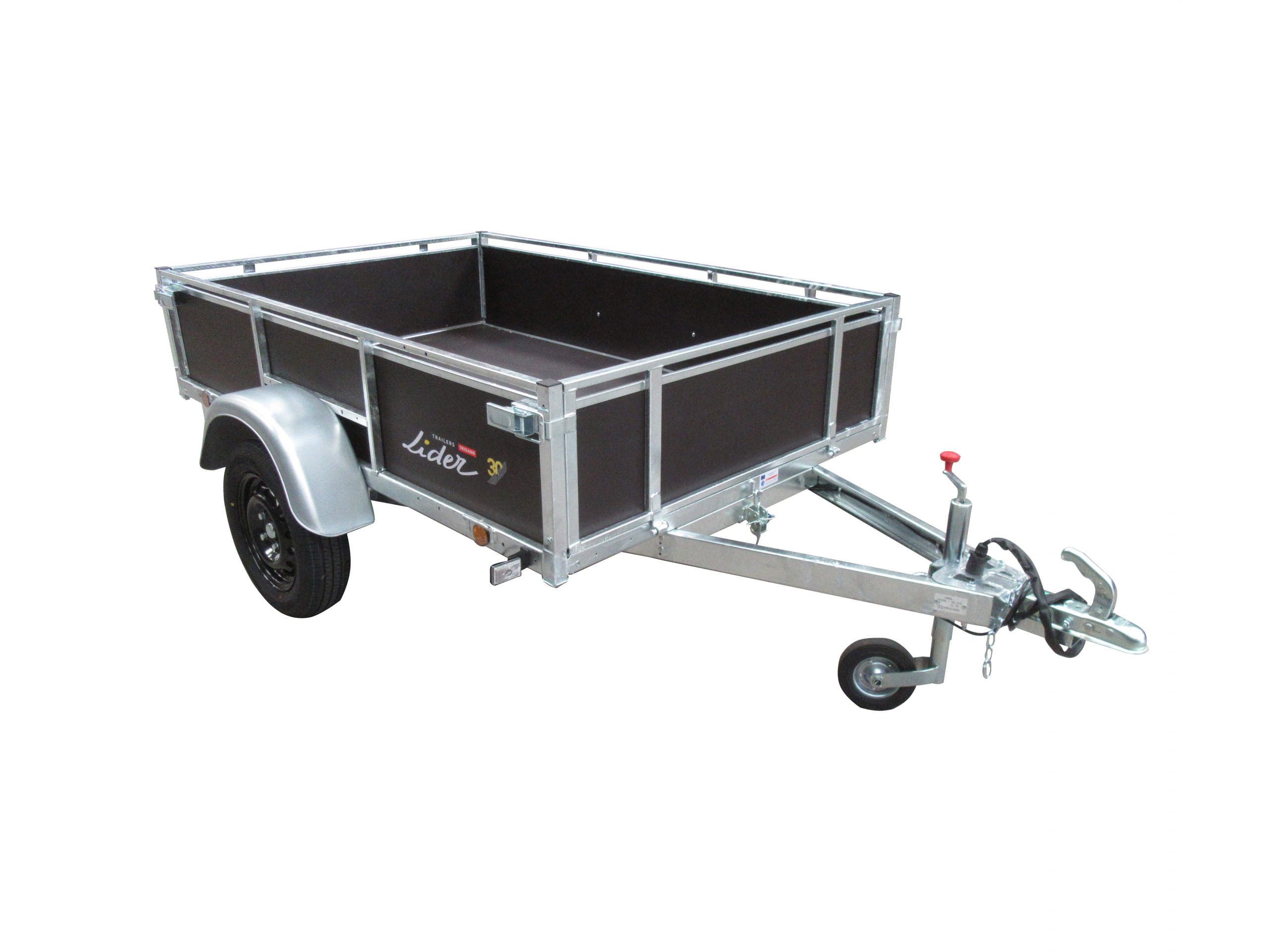 Remolque Líder Madera 45460 251 x 133 cm 500/750KG PTAC