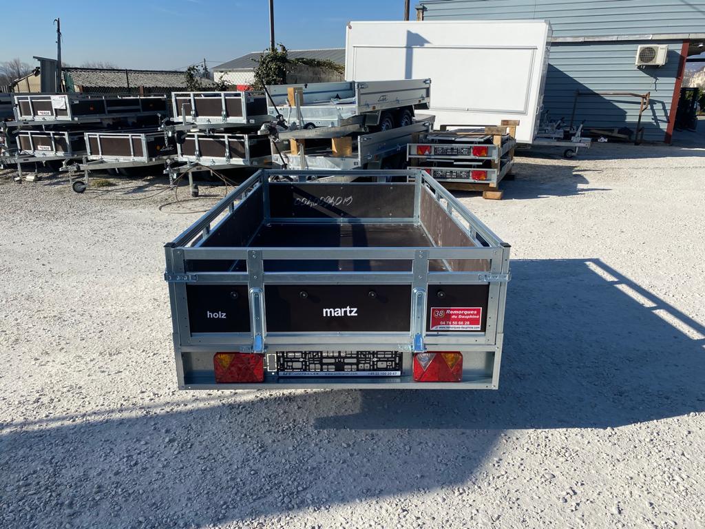 Remolque Martz Holz 230 x 126 cm 500/750 KG - Imagen 4